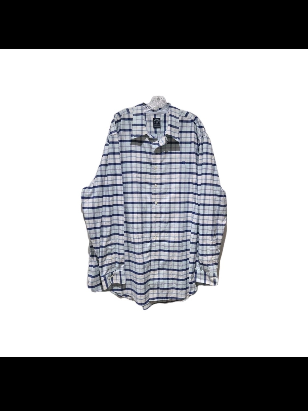Brooks Brothers Plaid Button Down 3XLT